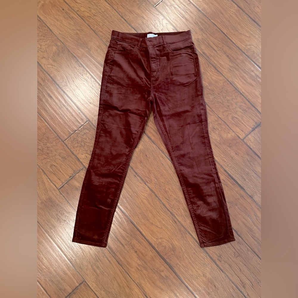 The Loft Velvet Skinny Pants, Ladies Size 31/12.  NWOT.